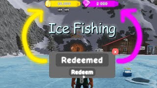 Ice Fishing Simulator Codes  10000🪙COINS 2000💎GEMS [upl. by Arac437]