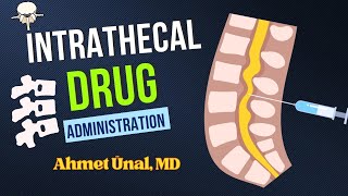 INTRATHECAL DRUG ADMINISTRATION AND CSF SAMPLE  ANIMATION [upl. by Oinotla107]