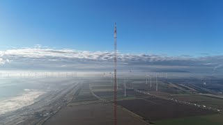 Inbetriebnahme Höhenwindmessmast am Standort Jüchen [upl. by Richmound657]