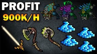 CARNIVORAS ROCKS  EL MEJOR PROFIT  Tibia [upl. by Neelie]