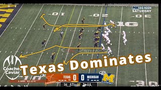 How Texas DOMINATED Michigan at the Big House [upl. by Goss81]