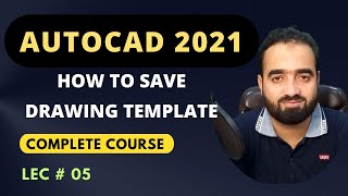 Autocad Tutorial For Civil Engineers  How to Save Drawing Template  How to Save Drawing In Autocad [upl. by Chard]