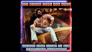 EYY BIDDA IDHI NAA ADDA MULTI LANGUAGE B2B  PUSHPA  kushi lyrics [upl. by Viviane]