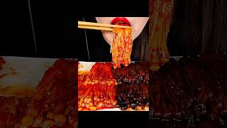 Asmr Spicy Enoki Mushrooms mukbang asmr enoki ZOEYASMR [upl. by Haldan]