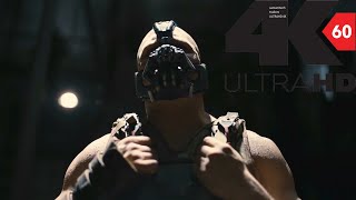 4k60FPS Batman VS Bane The Dark Knight Rises 4K 60FPS HFRUHD ULTRA HD [upl. by Novyat]