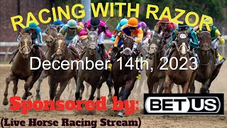 LIVE Horse Racing stream handicapping Aqueduct Gulftsream Park Fair Grounds and more [upl. by Lairret]