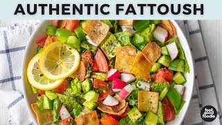 Fattoush Salad  Best Lebanese Recipe [upl. by Eiznikam]