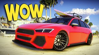 OBEY ARGENTO Customization in GTA 5 Audi RS6 Avant [upl. by Willey]