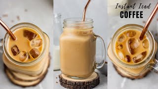 HOW TO MAKE ICED COFFEE QUICK AND EASY RECIPE [upl. by Leizar]