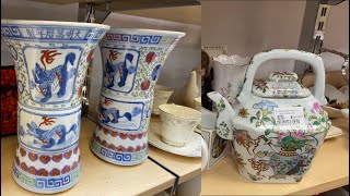 Antiques UK 🇬🇧 Rare Find Chinese Porcelain Vases Teapot [upl. by Pineda804]