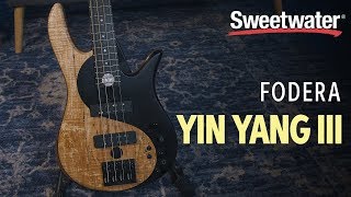 Fodera Yin Yang III Electric Bass Review [upl. by Anitsyrc]