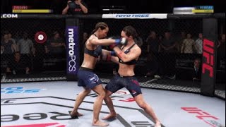 UFC Fight Night 133  Cat Zingano Vs Marion Reneau  UFC 3 [upl. by Einnad]