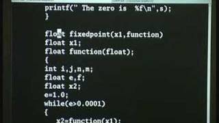 Lecture 22  Solving NonLinear Equations Newton [upl. by Eirehs]