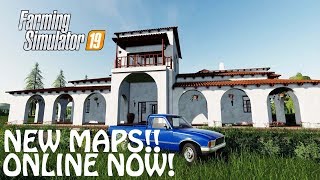 NEW MAPS IS FINALLY HERE in Farming Simulator 2019  WE HAVE THEM NOW IN FS19  PS4  Xbox One [upl. by Efi]