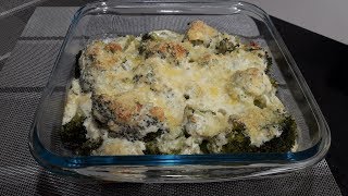 BRÓCOLIS GRATINADO COM CREME DE LEITE [upl. by Odarnoc]