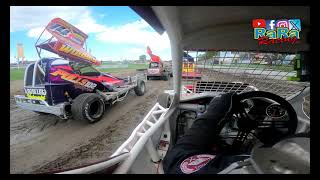 Onboard Brisca F1 Stockcar FRL79 Louw de Vries  Heat 2  8 september 2024 ACON Autocross RaRaRacing [upl. by Koenig]