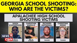 Georgia High School Shooting News  Who Are The Victims And ‘Shooter’ Colt Gray  News18  N18G [upl. by Konstance]