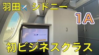 【ANAビジネス・羽田✈︎シドニー】ダイヤモンドステータスをフル活用！！特別待遇でビジネスにしてもらえます [upl. by Garvy224]