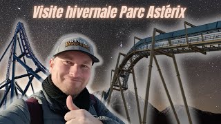 Visite hivernale au Parc Astérix Cest blindé 😬 [upl. by Atilal]