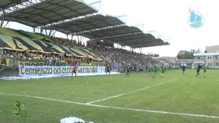 20130518 Siarka Tarnobrzeg  Stal Stalowa Wola 12 00  atmosfera trybuny sytuacje [upl. by Oilut]