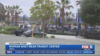 Woman shot near transit center [upl. by Nenerb]