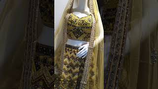 ✨Stunning Designer Yellow Lehenga 💛👗Fashion lehenga [upl. by Tootsie168]