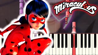 Miraculous Ladybug Hawk Moth Theme Song on Piano [upl. by Selrac850]