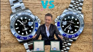 Rolex Gmt 2 Batman  Oyster vs Jubilee  quale scegliere [upl. by Natsrik]