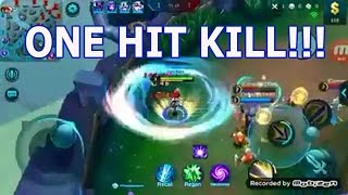 Mobile Legends with cheats  One hit kill everything [upl. by Jochbed129]