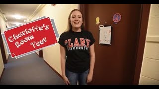 Clark University residence hall room tour [upl. by Barthold580]