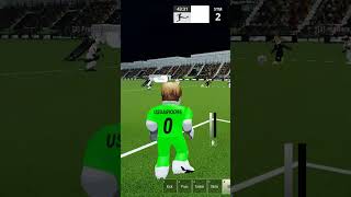 Real Futbol 24 Compilação de Saves Jogando de GK roblox rf24 realfutbol futebol gk shorts [upl. by Ettezzus287]