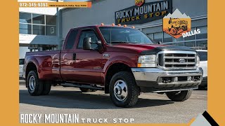 2002 Ford F350 Super Duty XL Crew Cab Long Bed DRW 4X4  LEATHER  5TH WHEEL [upl. by Pulcheria366]