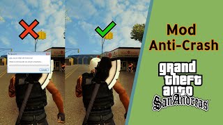 ✔️ AntiCrash para tu GTA SA ✔️  GenOcida [upl. by Enilesor]