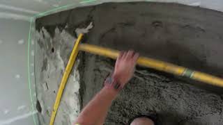 How to Slurry Your Floor Before Screeding [upl. by Allenaj12]