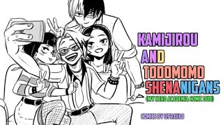 KamiJirou and TodoMomo Shenanigans My Hero Academia Comic Dub ft xXIcySparksXx [upl. by Nahte]