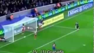 Lionel Messi 91 goles en 12 minutos Año 2012 [upl. by Domel275]