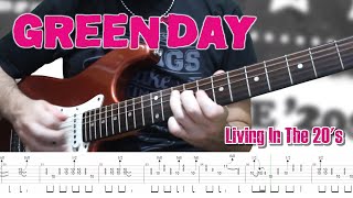 Green Day  Living In The 20s Guitar Cover  TABS  NEW SONG 2024 [upl. by Wolram]