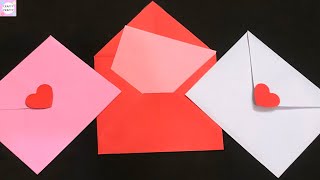 DIY  Envelope Love Letter for Valentines Day  DIY  Valentines Day Gift Idea [upl. by Ardnasella504]