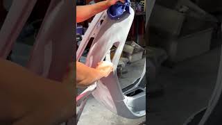 repairing vespa viralvideo shortvideo youtubeshorts positivevibes reels youtube [upl. by Arahd]