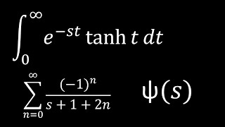 Marvelous Laplace Transform with the DIGAMMA Function [upl. by Darnok]