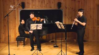 제370회 하우스콘서트  이종만 주민혁 서현일ㅣDMilhaud Suite for Clarinet Violin and Piano Op157b  4th mov [upl. by Paulette]