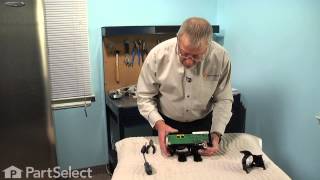 Refrigerator Repair  Replacing the Ice Actuator Frigidaire Part  241681703 [upl. by Sidoney]