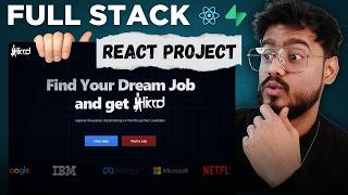 Full Stack React JS Project  Job Portal   with Tailwind Supabase Clerk Shadcn UI Tutorial 🔥🔥 [upl. by Mandych41]