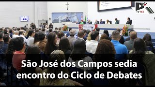 Em São José dos Campos TCESP reúne lideranças de 54 municípios [upl. by Natloz]