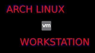 Howto install VMware Workstation in Arch Linux [upl. by Aivatnwahs]