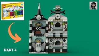 RAINBOW HOUSES part 4 Lego classic 11033 ideas How to build [upl. by Ynohtnad]