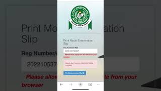 JAMB 2024 REPRINTING OF EXAMS SLIPS HAS STARTED See how to Check your Exam Date and Time now [upl. by Cohlier925]