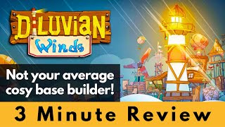 Diluvian Winds review  cosy story driven side scrolling colony builder sim [upl. by James]