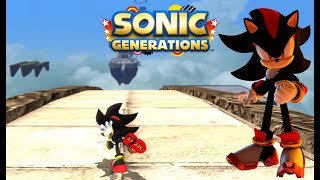 Sonic Generations Shadow in Sky Troops Zone Mod  4K 60fps [upl. by Akoyin666]