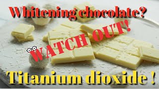 Titanium dioxide food additive banned watch out [upl. by Jacquet856]